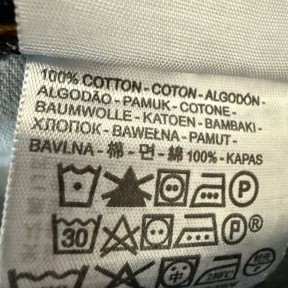 Levi's Men’s 505 TALL Dark Blue Wash Straight Leg Jeans Size 36W 34L